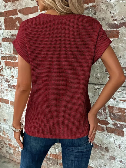 Gretel | Lässiges T-Shirt mit kurzen Ärmeln