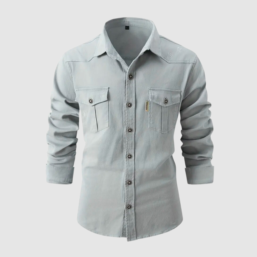 Julius | Trendiges Langarm-Polo für Herren