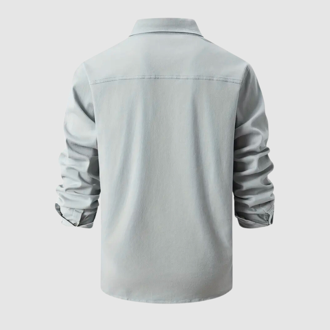 Julius | Trendiges Langarm-Polo für Herren