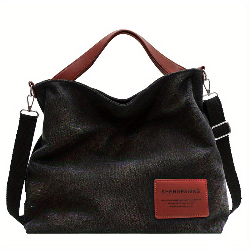 Viva Trend| AdeleBag – Schlichte Umhängetasche aus Canvas