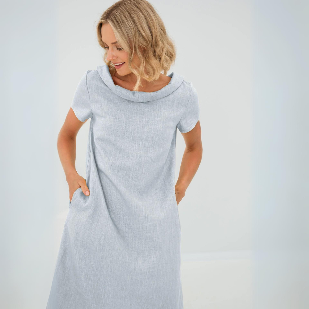 Riley | Leinen Sommerkleid