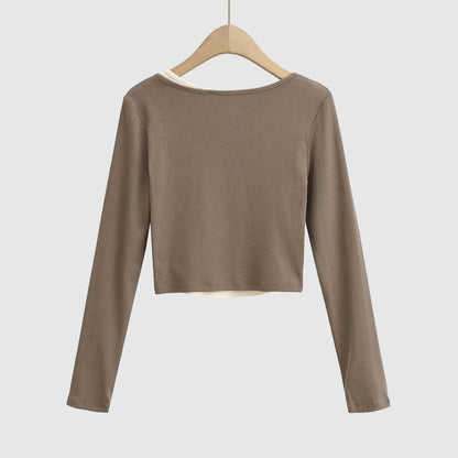 Amelie Fleur Juni Mehrlagiges Hemd