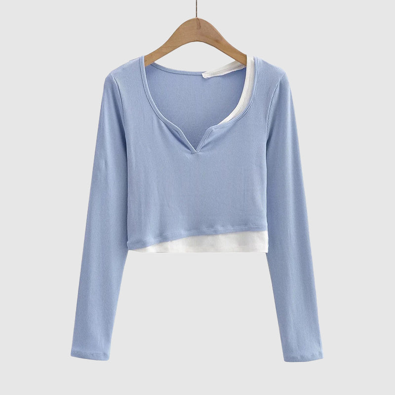 Amelie Fleur Juni Mehrlagiges Hemd