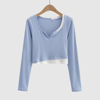 Amelie Fleur Juni Mehrlagiges Hemd