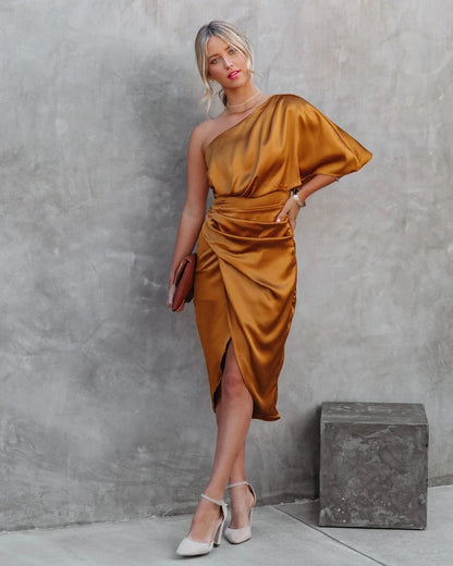 Danica | Elegantes Seidenkleid