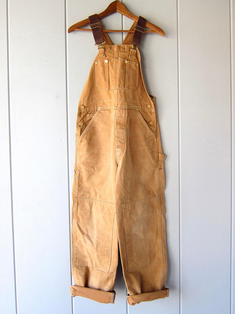 Leslie | Latzhose aus Segeltuch für Damen mit lockerer Passform