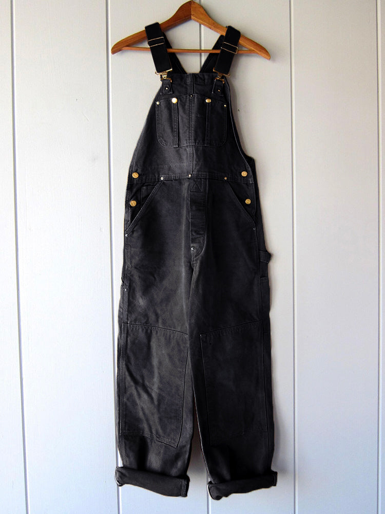 Leslie | Latzhose aus Segeltuch für Damen mit lockerer Passform
