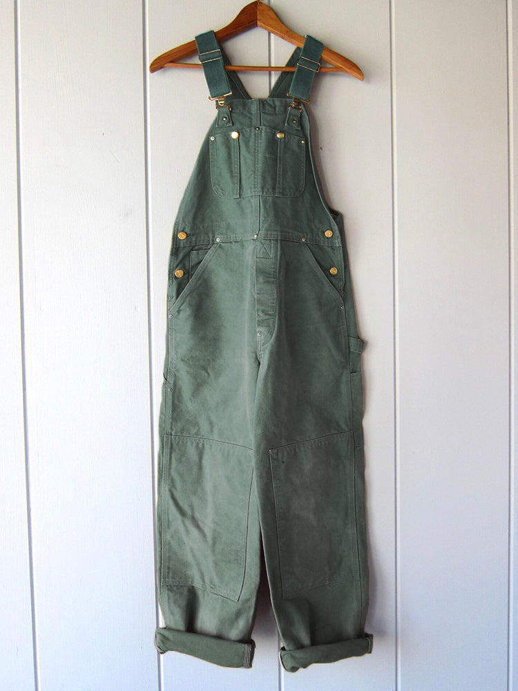 Leslie | Latzhose aus Segeltuch für Damen mit lockerer Passform