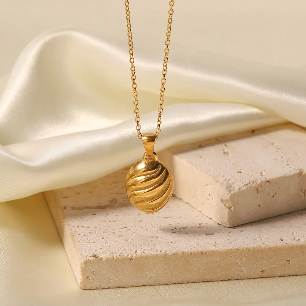 Viva Trend | Elegante vergoldete Spiralkette