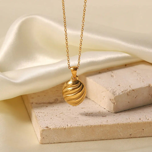 Viva Trend | Elegante vergoldete Spiralkette