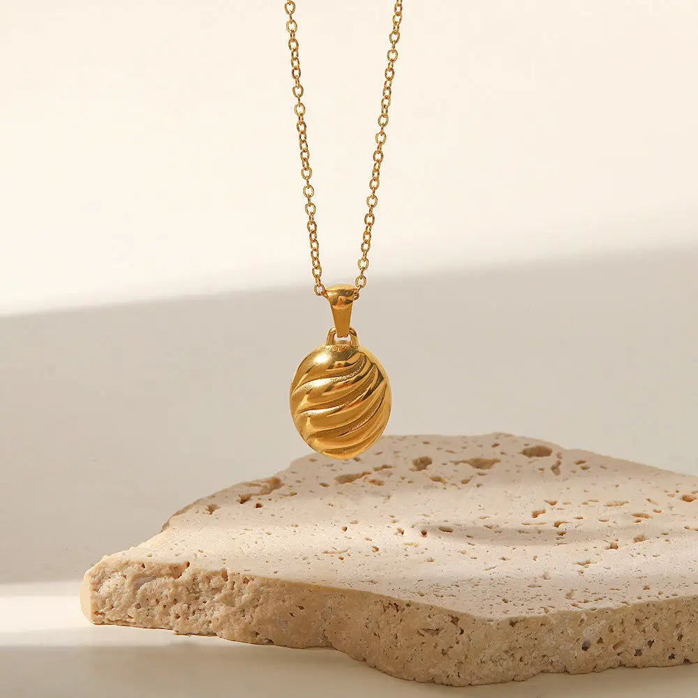 Viva Trend | Elegante vergoldete Spiralkette