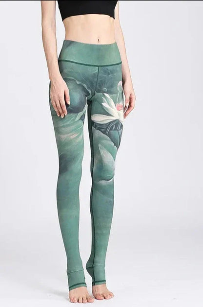 Viva Trend | Leggings mit Blumenmuster