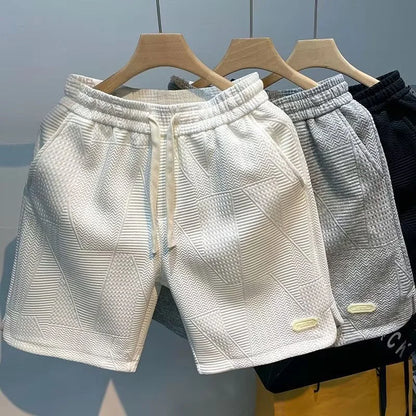 Carl | Herren Herringbone Breeze Shorts