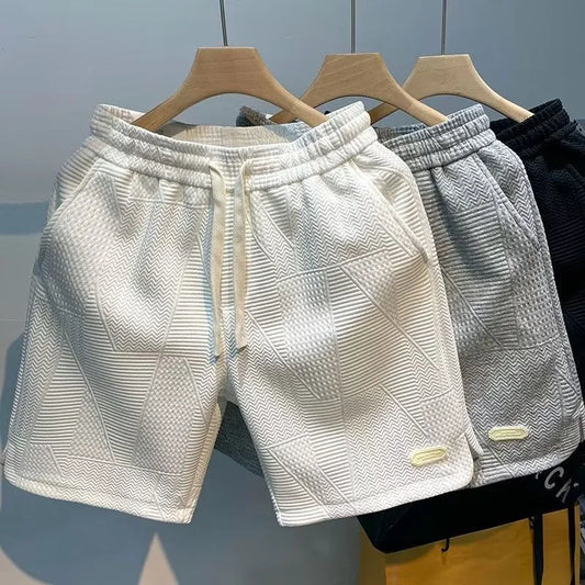 Carl | Herren Herringbone Breeze Shorts