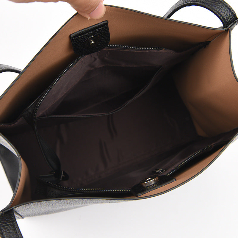 Viva Trend| Lederstil-Schultertasche