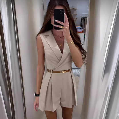 Francheska | Stylischer ärmelloser Overall