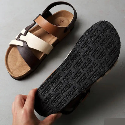 Mael Leder Sandalen