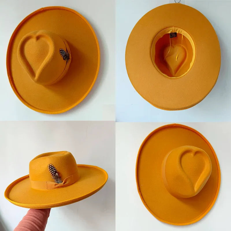 Amore | Fedora Herz Hut