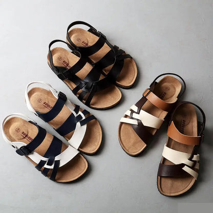 Mael Leder Sandalen
