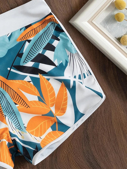 Viva Trend | Bikini-Set mit hoher Taille und Print