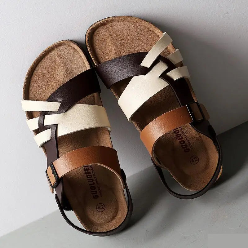 Mael Leder Sandalen