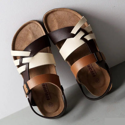 Mael Leder Sandalen