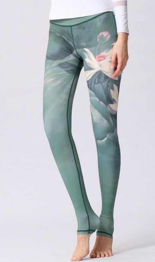 Viva Trend | Leggings mit Blumenmuster