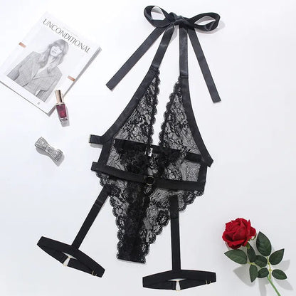 Viva Trend | Erotische Spitze Schwarz Dessous