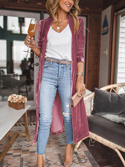 Viva Trend | Uplifting My Way Kimono Jacke Aus Samt