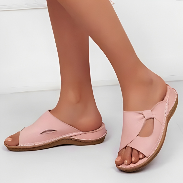 Declan | Trendy Leren Sandalen