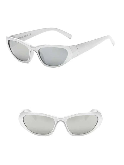 Viva Trend|  Sonnenbrille Retro Sport Stil | Vintage Sporty Womens Sunglasses