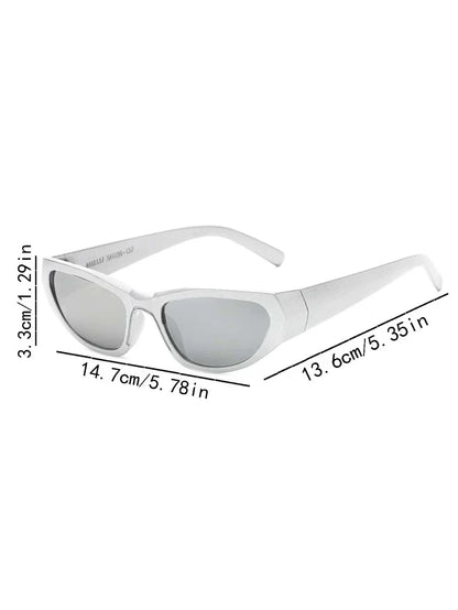 Viva Trend|  Sonnenbrille Retro Sport Stil | Vintage Sporty Womens Sunglasses