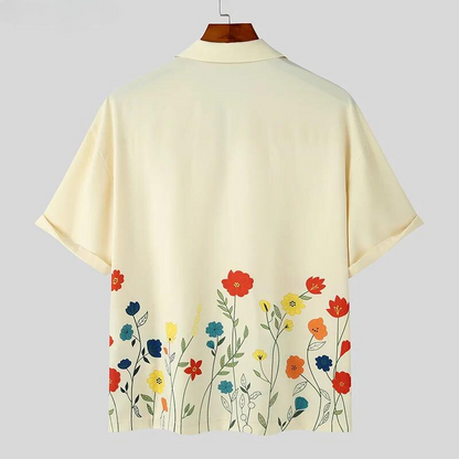 Callahan | Kurzärmeliges Hemd mit Blumenmuster