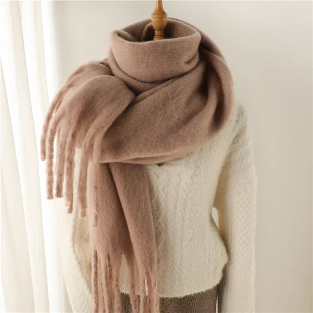 Viva Trend| oversized Schal - weicher Woll Damen Wickel