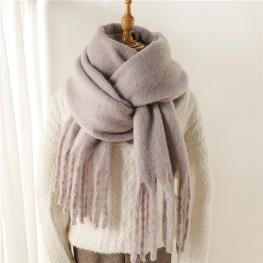 Viva Trend| oversized Schal - weicher Woll Damen Wickel