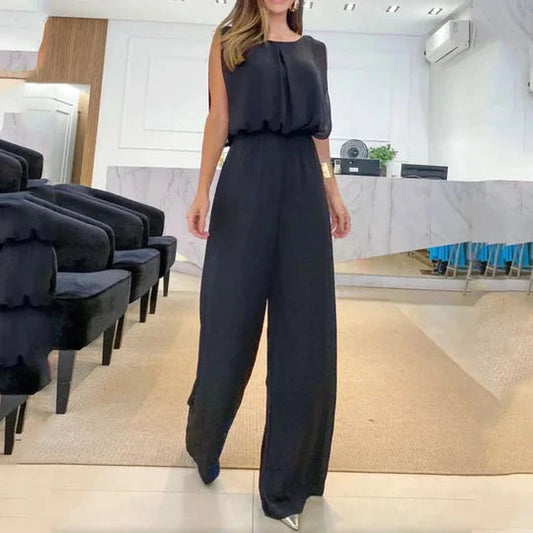 ARILLA | SCHWARZER MODISCHER JUMPSUIT
