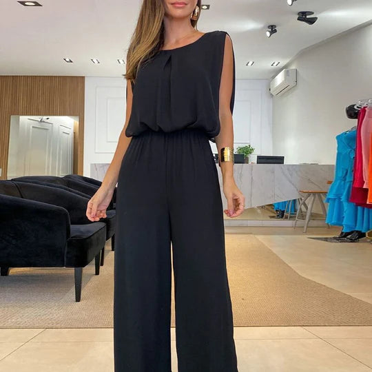 ARILLA | SCHWARZER MODISCHER JUMPSUIT