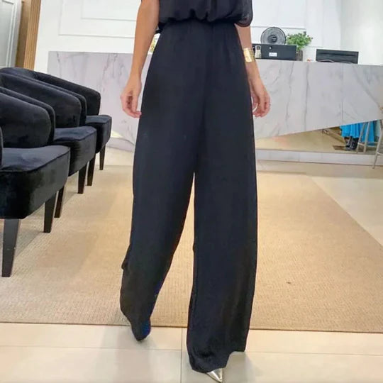 ARILLA | SCHWARZER MODISCHER JUMPSUIT