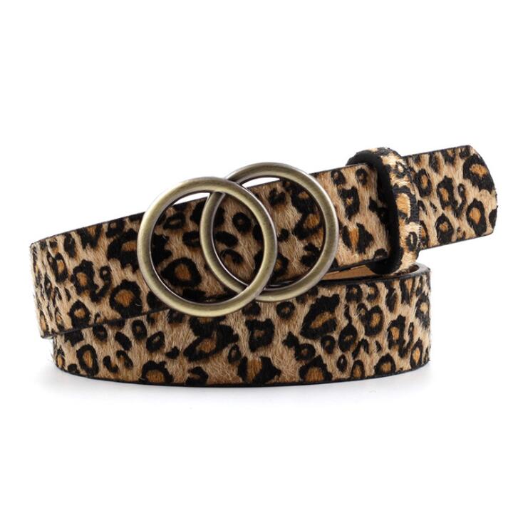 Viva Trend| Beltona - Damen-Ledergürtel mit O-Ring-Schnalle