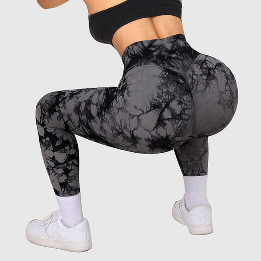 Viva Trend | Langlebige nahtlose Tie Dye Leggings Frauen Yoga-Hosen