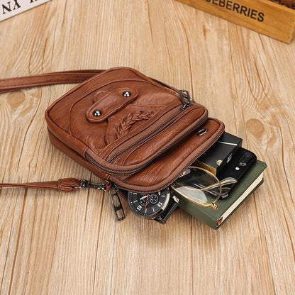 Viva Trend| Lara - Crossbody-Tasche aus Leder