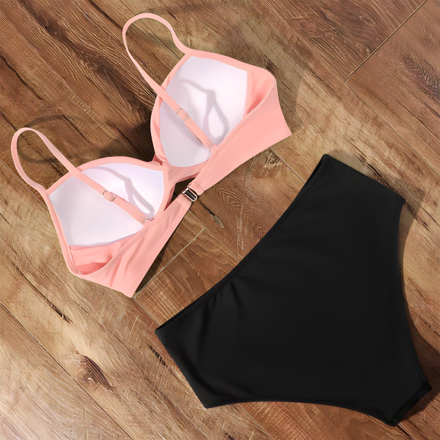 Viva Trend | Bikini mit hoher Taille für Damen, Sommer Bademode