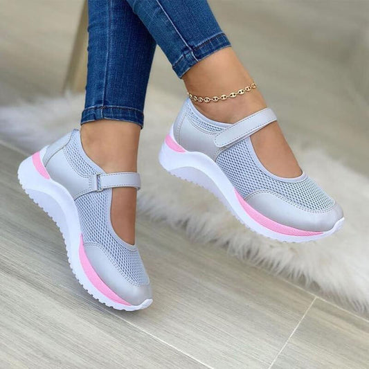 Viva Trend Jane - Atmungsaktive Sportschuhe | Lässige, stilvolle Mesh-Schuhe | Sportliche Sneakers Damen