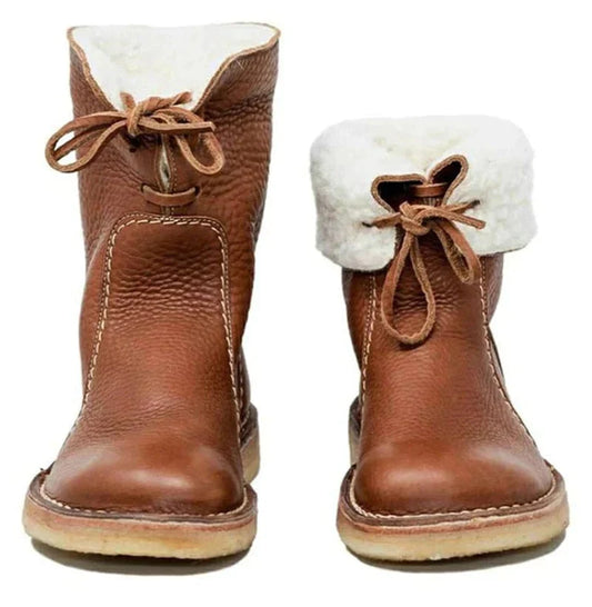LINA | WASSERDICHTE STIEFEL MIT WOLLFUTTER