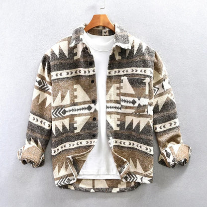 Bernhard |  Herren Vintage Flanellhemd