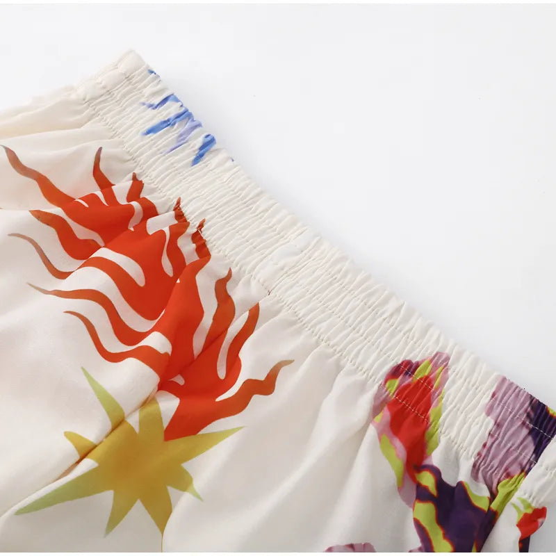 Marisol | Bunte Baumwolle Damen-Set