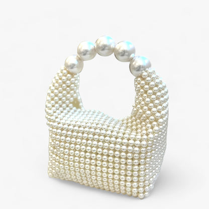 Viva Trend| Damen Perlen Tasche - Raffiniertes Design für stilvolle Anlässe
