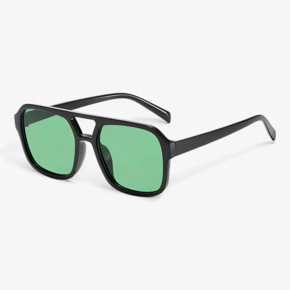 Viva Trend| Vintage-Viereck-Sonnenbrille - Stilvoller Augenschutz für alle Gelegenheiten
