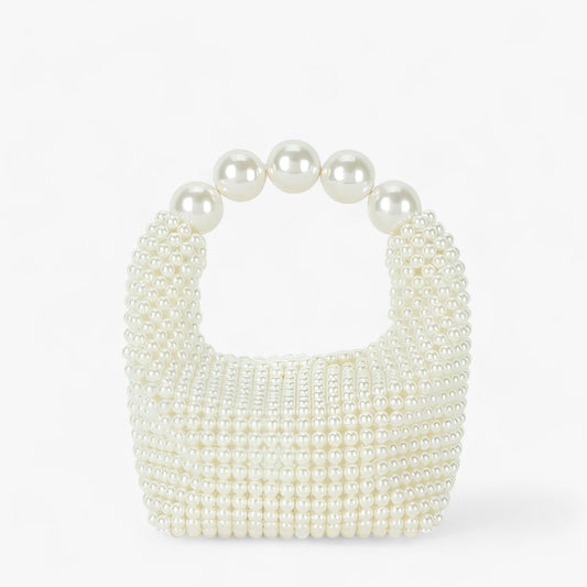 Viva Trend| Damen Perlen Tasche - Raffiniertes Design für stilvolle Anlässe