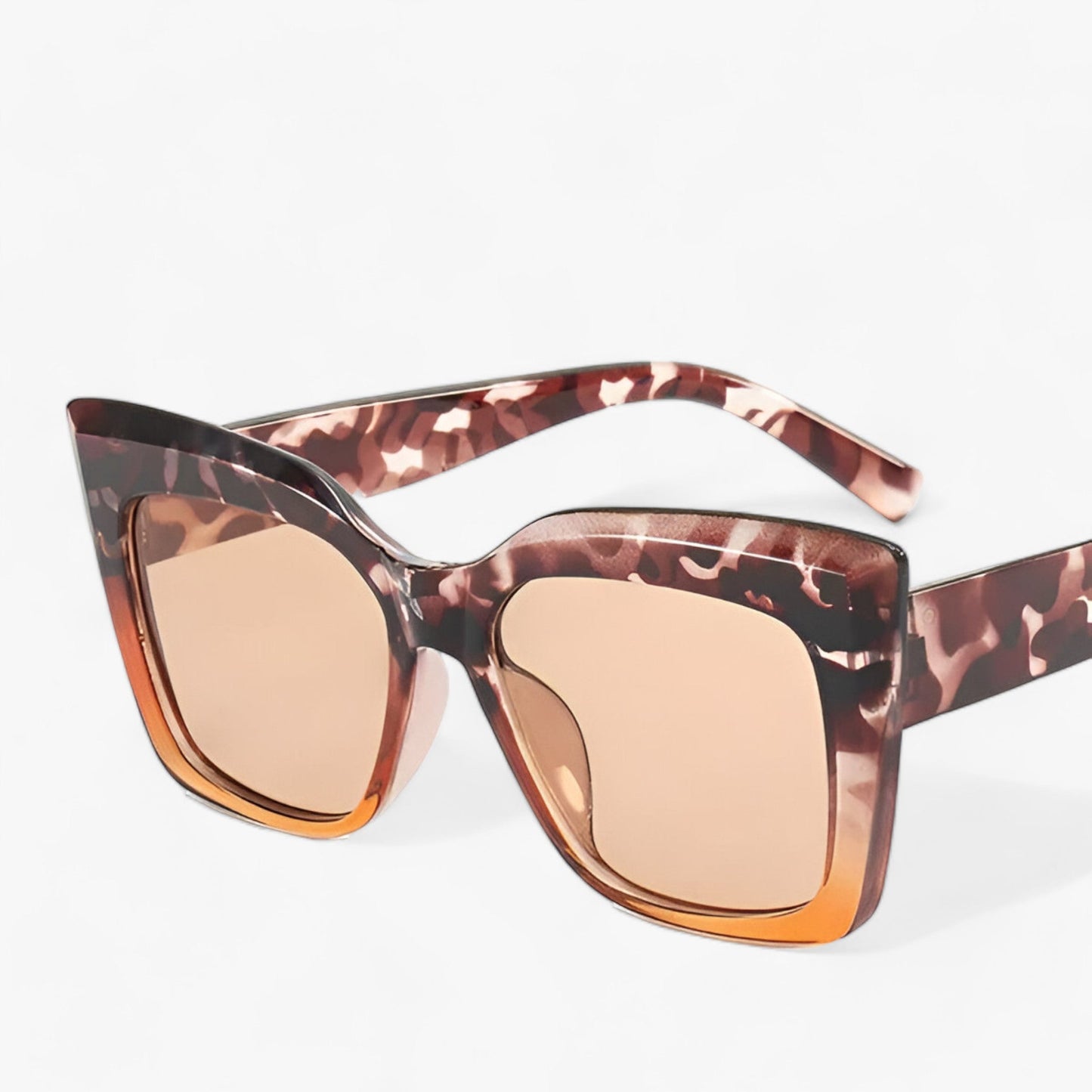 Viva Trend| Designer-Sonnenbrille - Heben Sie Ihren Stil mit luxuriösem, übergroßem Cat-Eye-Design hervor